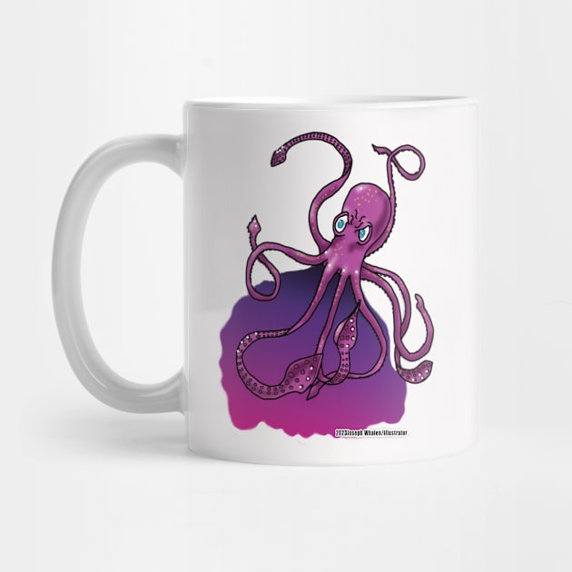 Angry Cephalopod by JWhalen Designs